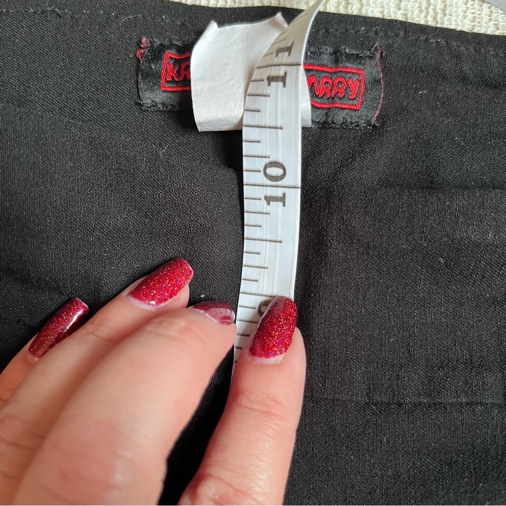 Krazy Larry black pull on skinny pants - Picture 5 of 8